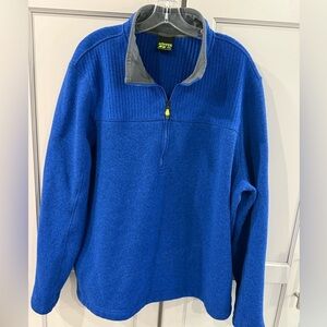 Koppen Quarter- Zip Fleece Sweater men’s size XXL